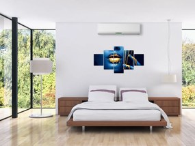 Obraz ludzkiej twarzy (125x70 cm)