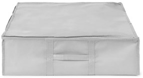 Tekstylny pojemnik do przechowywania ubrań próżniowy/usztywniany 56x56x16,5 cm Granit – Compactor