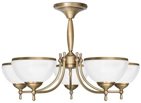 Przysufitowy klasyczny żyrandol CR-S5AK