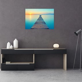 Obraz - Molo do nieskończoności (70x50 cm)