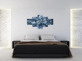 Obraz - Śnieżny las (125x70 cm)