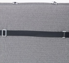 Doppler ELEGANT 2430 - poduszka na leżak ogrodowy z zagłówkiem