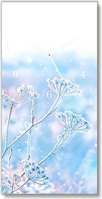 Zegar ścienny Zima Śnieg Boże Narodzenie