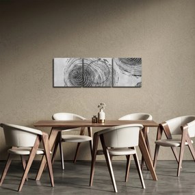 Obraz - Motyw drzewa (z zegarem) (90x30 cm)
