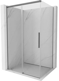 Mexen Rox kabina prysznicowa rozsuwana 95 x 75 cm, transparent, gun metal - 8C2-095-075-95-00