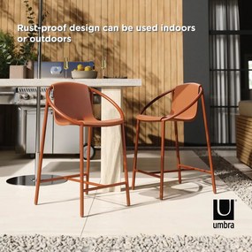 Ceglasty plastikowy hoker 90 cm Ringo – Umbra