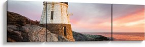 Obraz - Latarnia morska Castle Hill (170x50 cm)