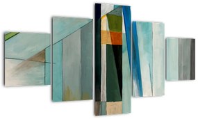Obraz - Abstrakcja (125x70 cm)