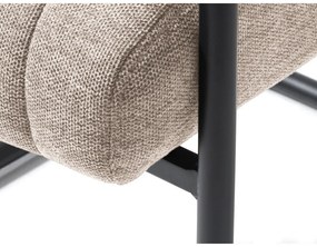 Beżowe krzesło Trout – Unique Furniture