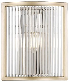 Zuma Line W0528-01A-V6AC - Kinkiet SERGIO 1xE14/60W/230V złoty