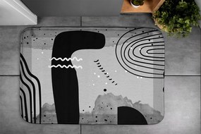 Dywanik łazienkowy Dywanik łazienkowy Geometryczne wzory