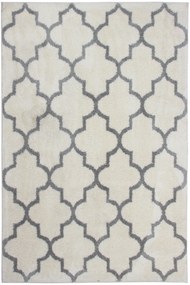 Dywan Merlin Biała Koniczyna 133x190 Prostokąt