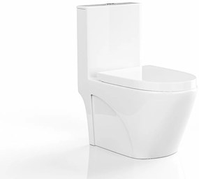 Toaleta WC wolnostojąca z ceramiki – NAGILAM