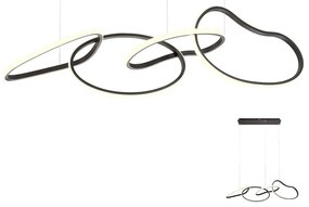 Redo 01-2596 - LED Ściemnialny żyrandol na lince BIAS LED/87,4W/230V 3000K czarny