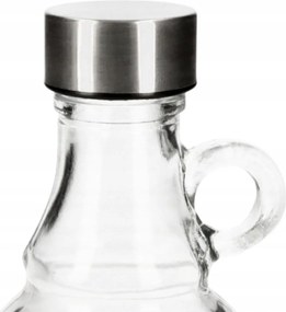 Karafka szklana Butelka Galon 1000ml Ucho Dama Na Wino Whisky Grube Szkło