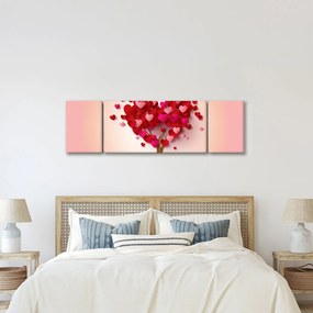 Obraz drzewa serca (170x50 cm)