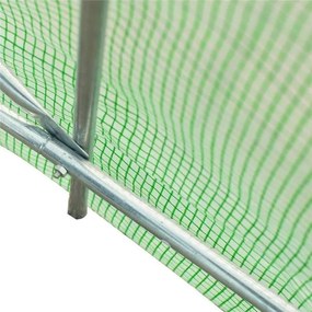 Tunel foliowy ogrodowy 2x3 m z oknami i moskitierą G890