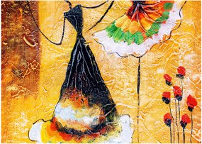 Obraz - Tańczące baletnice, obraz olejny (70x50 cm)