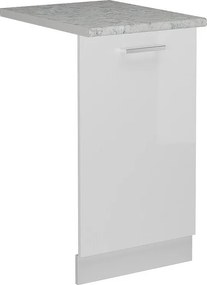 Panel przedni biały wysoki połysk 45x1.6x81.8 r-line