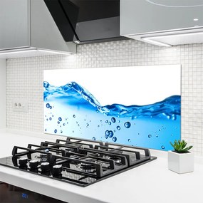 Panel nad blat kuchenny Abstrakcyjna Głębia Błękitu