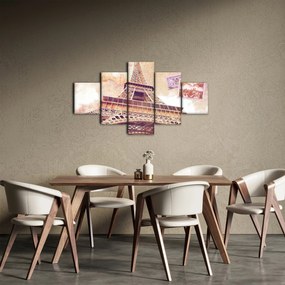 Obraz - Widok z Paryża (125x70 cm)