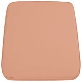 Poduszka na krzesło zewnętrzne VIREON 44x45 cm, brązowo-pomarańczowa
