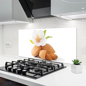 Panel nad blat kuchenny Kwiat o Odcieniu Pistacji