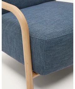 Niebieski fotel Sylo – Kave Home