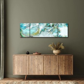 Obraz - Malowanie abstrakcyjnych wzorów (170x50 cm)