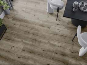 Mexen Kansas panele winylowe 1240 x 182 mm SPC 6,5 mm, podkład IXPE 1,5 mm, 4 V-Fuga, Dąb - F1032-1240-182-505-4V1-01