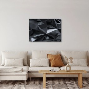 Obraz na szkle - Abstrakcja geometryczna (70x50 cm)