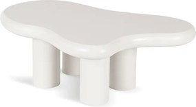 Stolik Kawowy PLAYA 117 cm Biały Nowoczesny