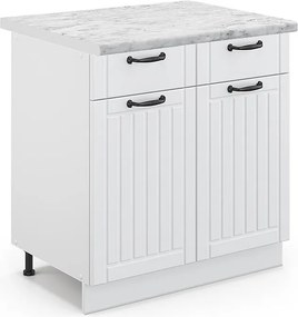 Szafka dolna do kuchni biały domek wiejski 80x60x82 fame-line