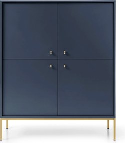 Komoda MONDO 104 cm do Salonu Sypialni Odcienie granatowego