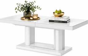 Rozkładany ławostół biały mat C3-Z59