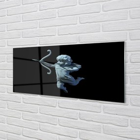 Szklany Panel Anioł Amor z Łukiem