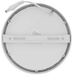 PANEL LED NATYNKOWY OKRĄGŁY BIAŁY 12W