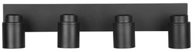 Metalowa lampa punktowa w kolorze matowej czerni 19x52 cm Angelo – Trio