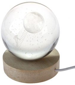 Dekoracja świetlna na USB w naturalnym kolorze ø 8 cm – Dakls