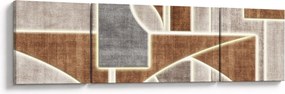 Obraz - Kształty (170x50 cm)