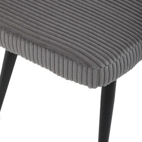 Fotel relaksacyjny z podnóżkiem L7285 GREY6, szary