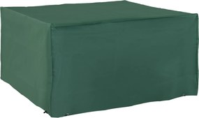 Outsunny Pokrowiec Ochronny na Meble Ogrodowe 135x135x75cm Zielony Wodoodporna Plandeka Ochronna | Aosom PL