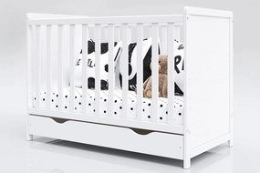 Łóżeczko Lilia 120/60 z szufladą