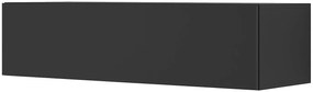 Czarna Wisząca Szafka Pod Tv 120 Cm E0-G64