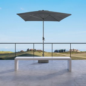Derby Basic Lift parasol ogrodowy 300 x 200 cm brązowy