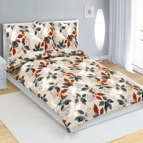 Bellatex Pościel z kory Jesienne liście, 140 x 200 cm, 70 x 90 cm, 140 x 200 cm, 70 x 90 cm