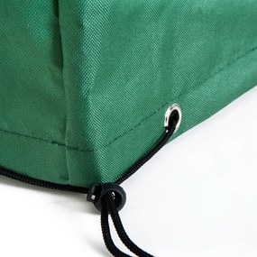 Outsunny Pokrowiec Ochronny na Meble Ogrodowe 135x135x75cm Zielony Wodoodporna Plandeka Ochronna | Aosom PL