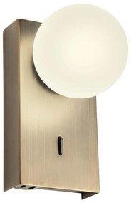 Redo 01-4658 - Kinkiet LED NORMA LED/5W/230V CRI 90 USB brązowy