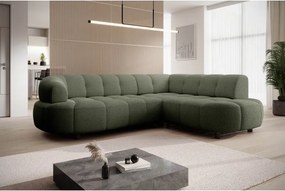 Narożnik VELPA L z elektryczną regulacją siedziska Prawostronny w tkaninie JAGUAR 12 WERSAL