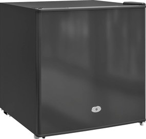 HOMCOM Mini Zamrażarka 35 L, elektryczna, wolnostojąca, 45 W, mini skrzynia mroźnicza, 47 x 44,2 x 48,8 cm, Czarna